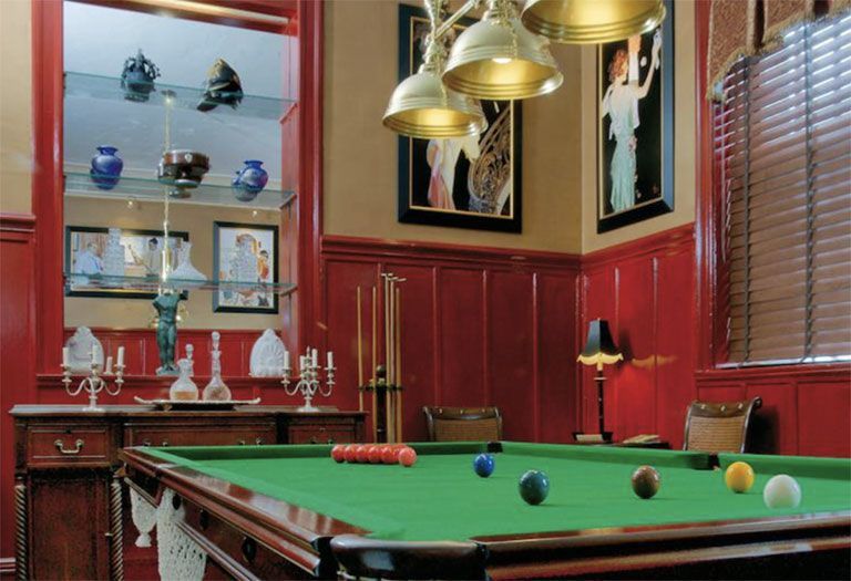 The Vanderbilt billiards