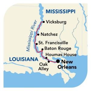 Mississippi River Itinerary