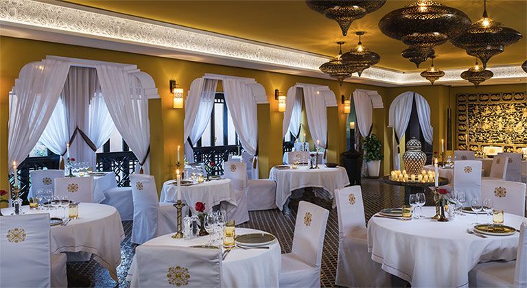 Kasbah Tamadot Dining