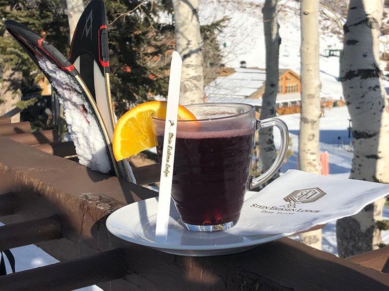mulled wine from Stein Eriksen Lodge