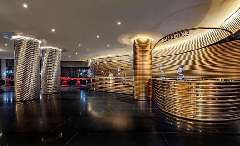 Watergate Hotel front desk