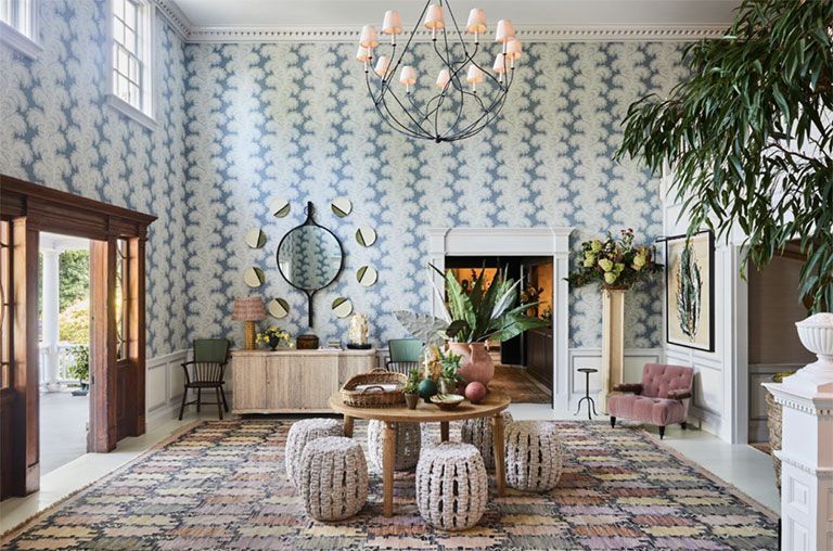 The Mayflower Inn & Spa lobby