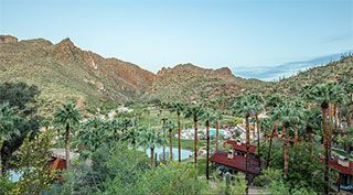 Castle Hot Springs virtual background