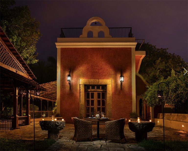 Banyan Tree Hacienda Xcanatun private dining