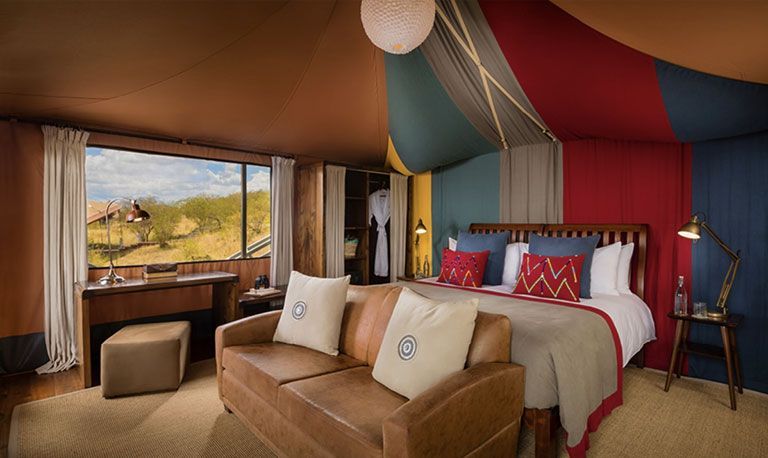 Mahali Mzuri - the lodging is in tents