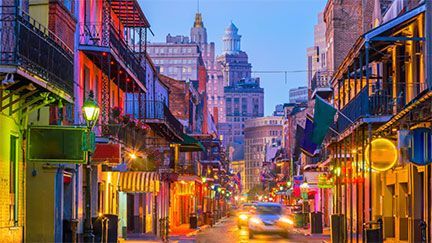 Bourbon Street, New Orleans, LA