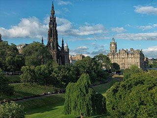 Virtual Background - The Balmoral Hotel, Scotland