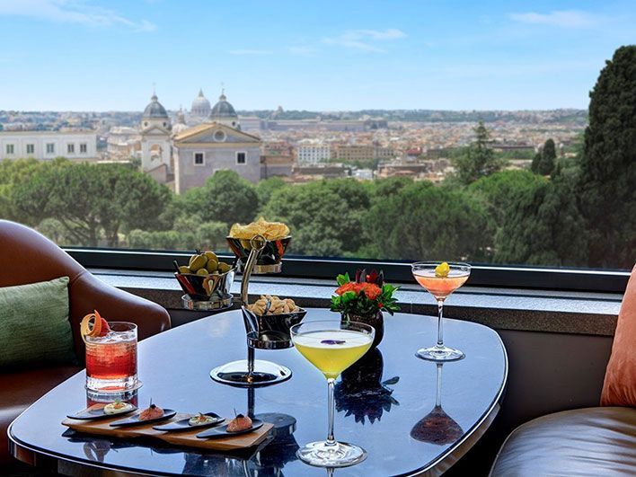 Cocktail Hour with a View at Hotel Eden