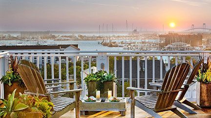 The Vanderbilt roof deck