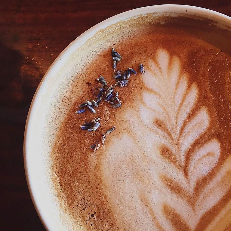 Calming Lavender Latte