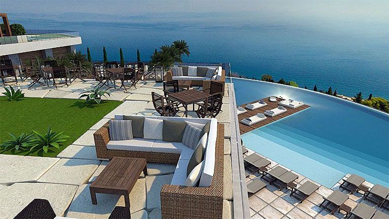 Angsana Hotel Corfu infinity pool