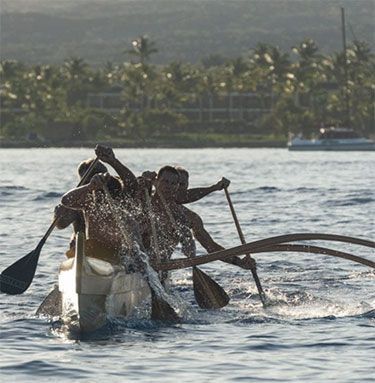 Mauna Lani paddling