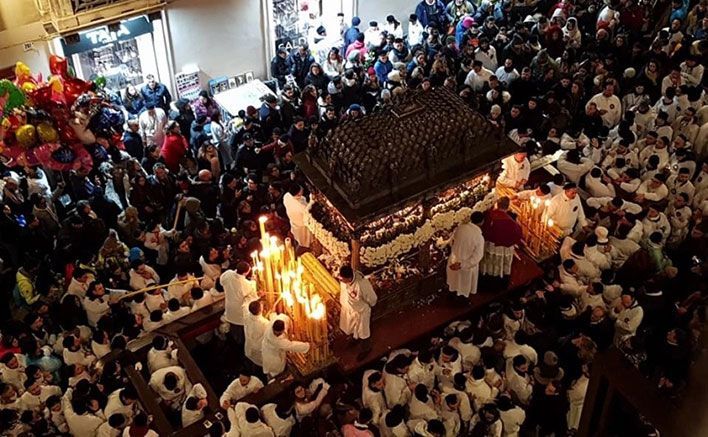 Sant’Agata procession thru the streets of Catania