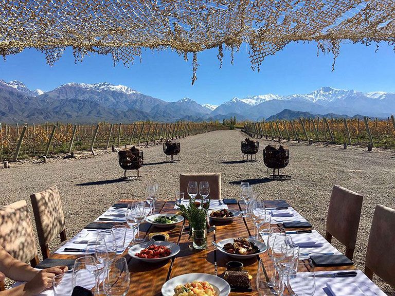 Malbec tasting with Pablo Piccolo, US Export Manager for Bodega Catena Zapata Vineyards.